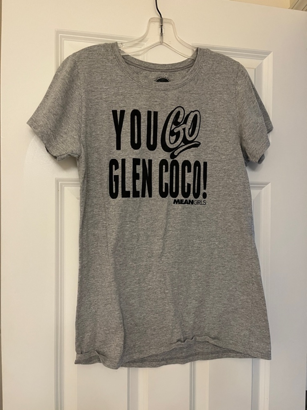 Mean Girls 'You Go Glen Coco' Grey Graphic Teei